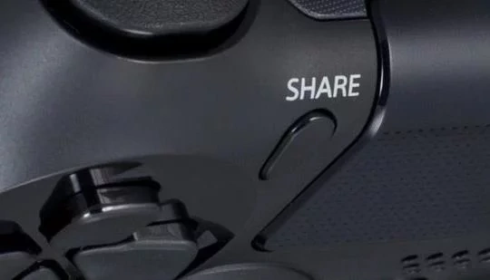 share button ps4 controller
