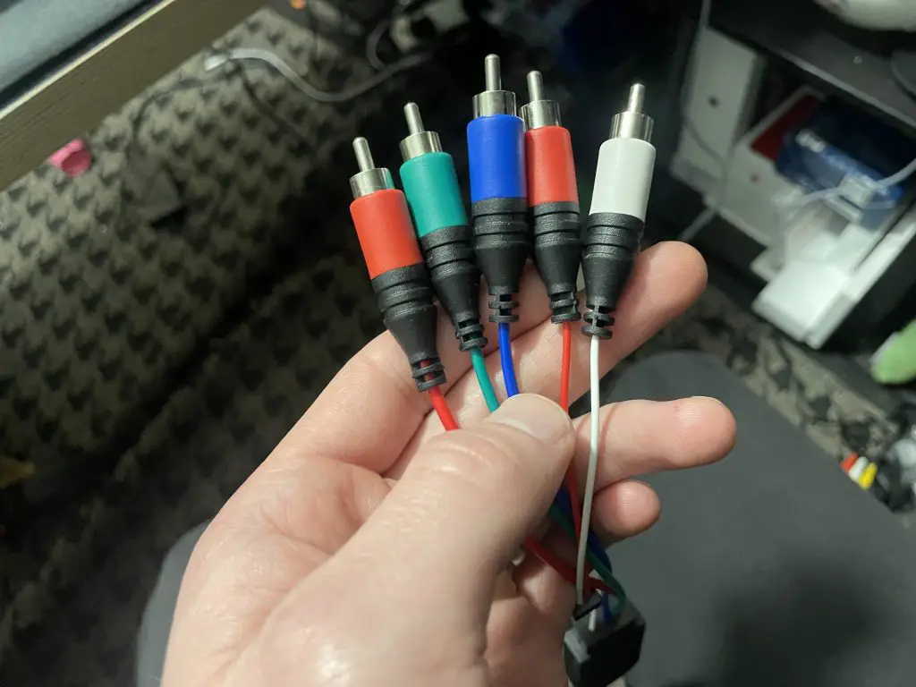 PS2 Component Cables