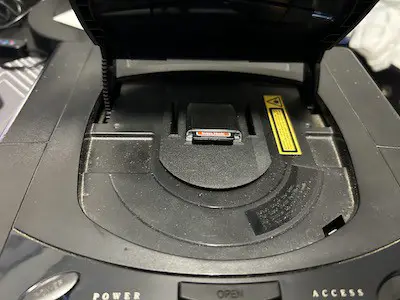 Sega Saturn Model 1 with Fenrir Duo Installed